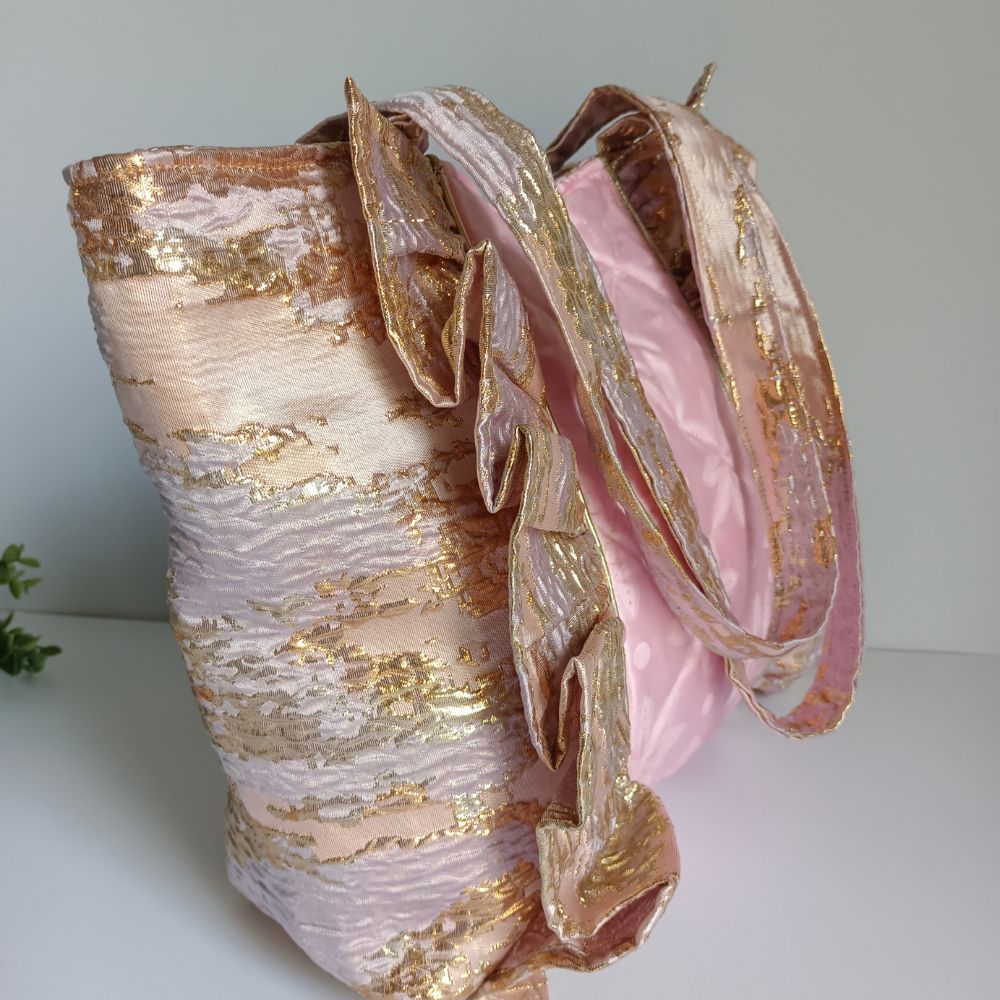 Sac en jacquard et basin