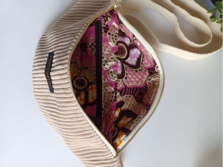 Sacs  Bananes en Velours côtelé