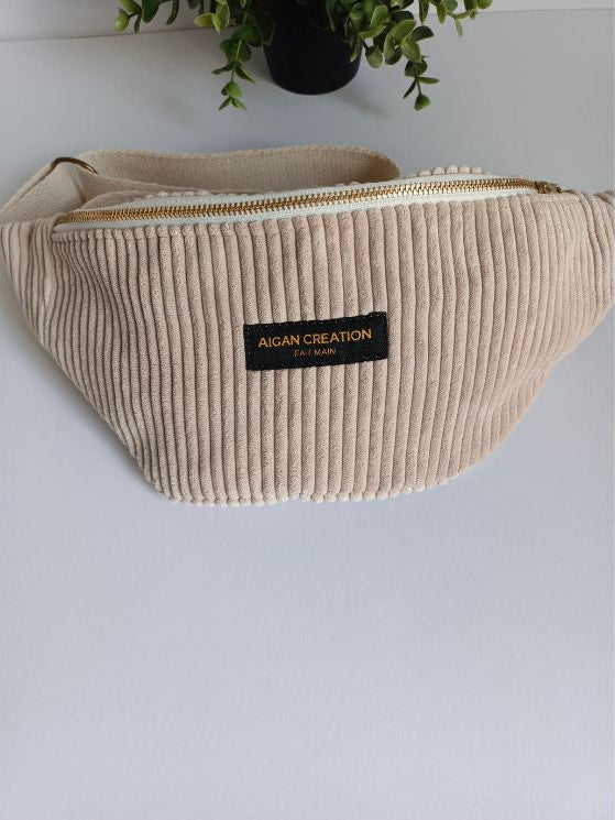 Sacs  Bananes en Velours côtelé