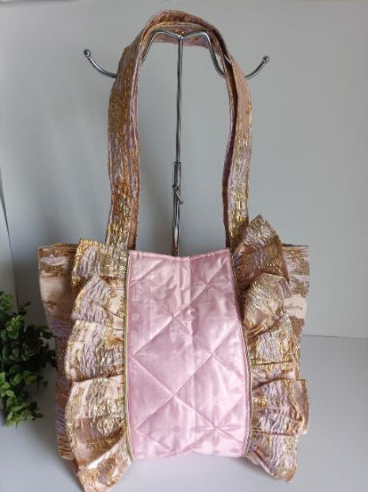 Sac en jacquard et basin