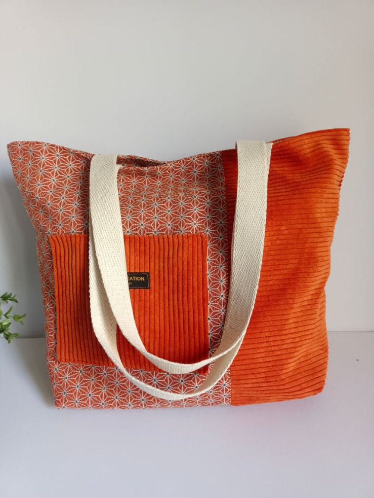 Sac Cabas Bi-matiére